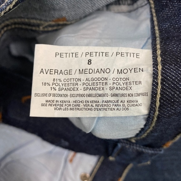 Jean Star Mercury Flare Women's size 8P Dark Wash Blue Denim Jeans - Picture 4 of 4